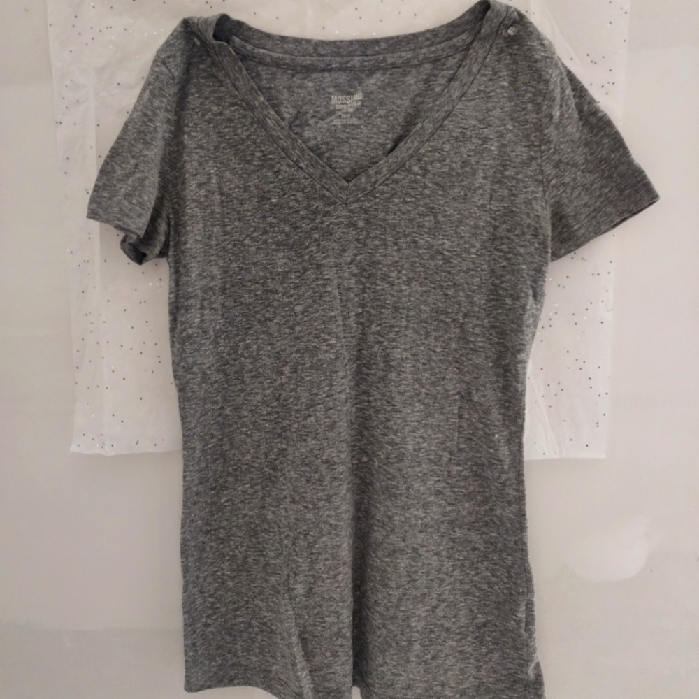 Gray mossimo girl shirt, XS/TP